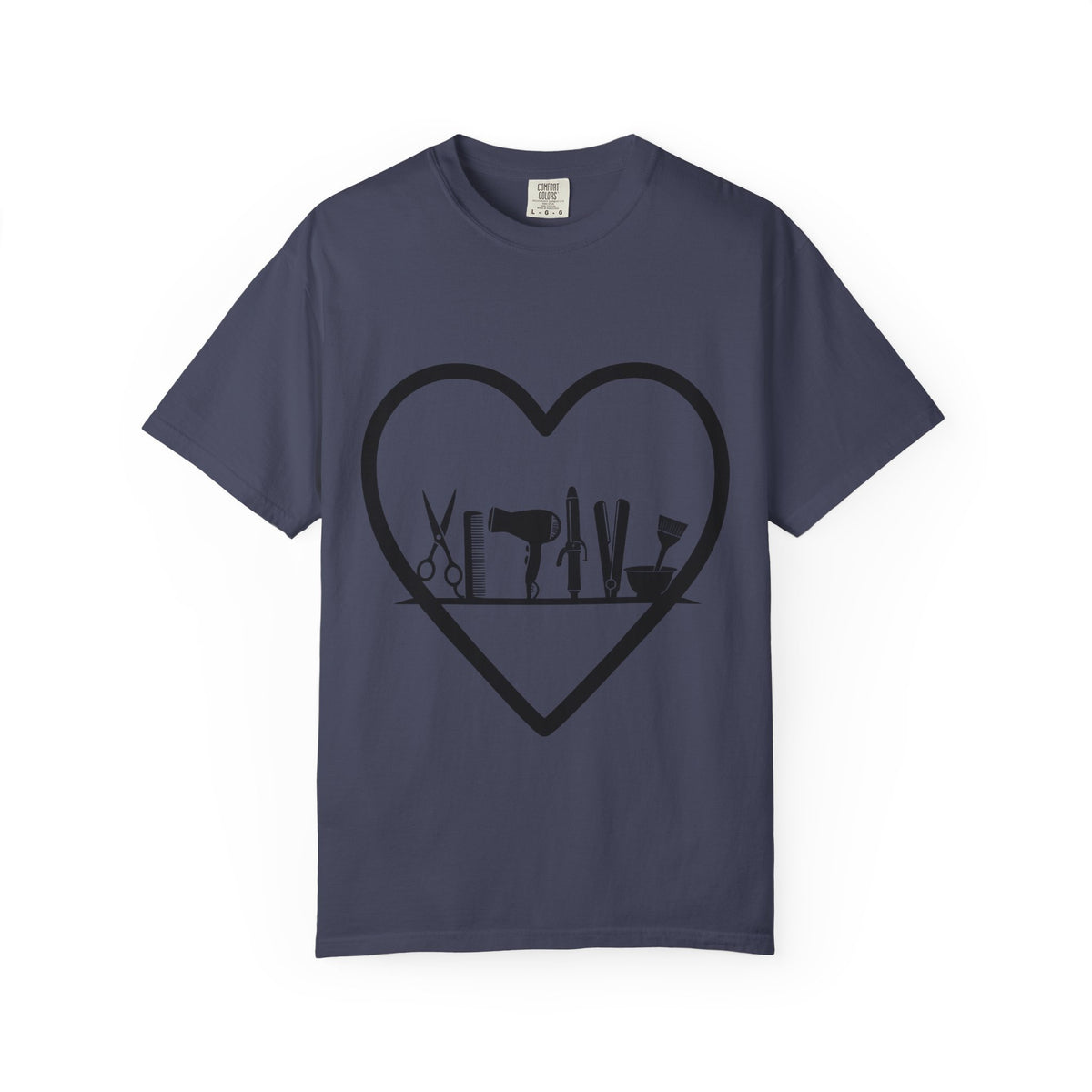 "Heart and Hair Tools" T-Shirt for Hairstylist
