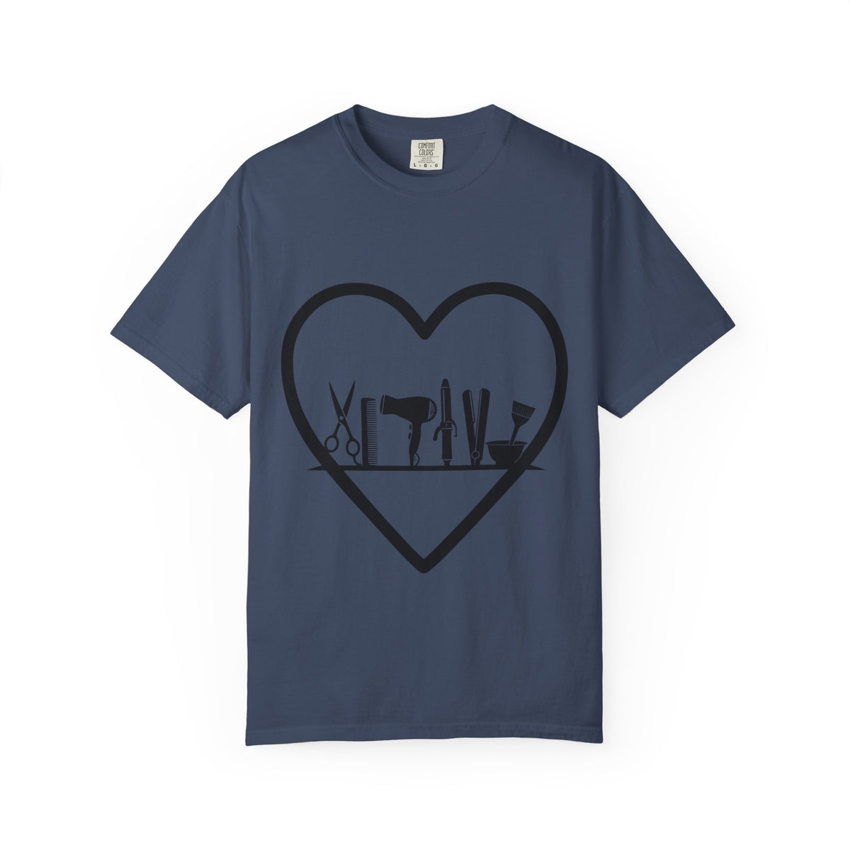 "Heart and Hair Tools" T-Shirt for Hairstylist