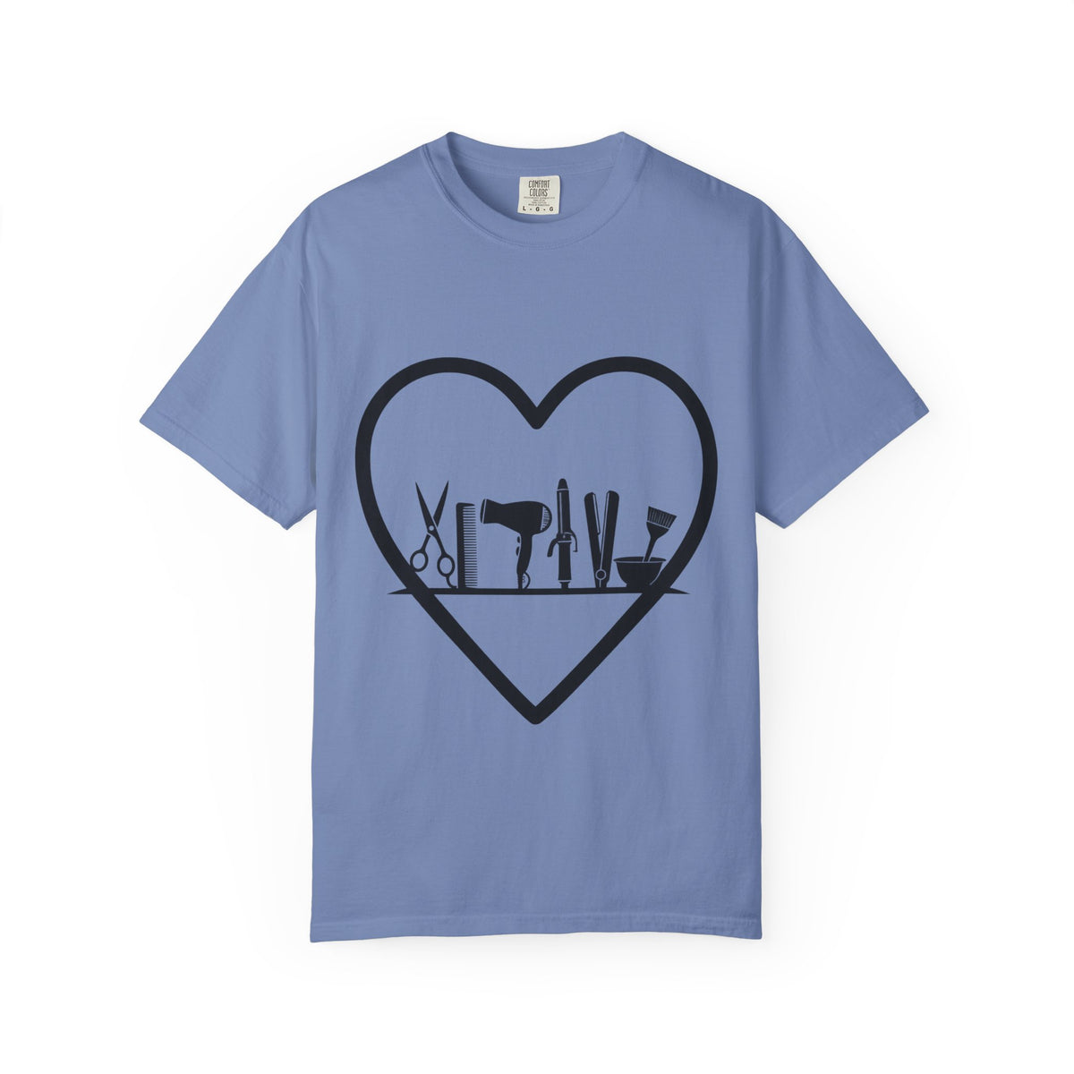 "Heart and Hair Tools" T-Shirt for Hairstylist
