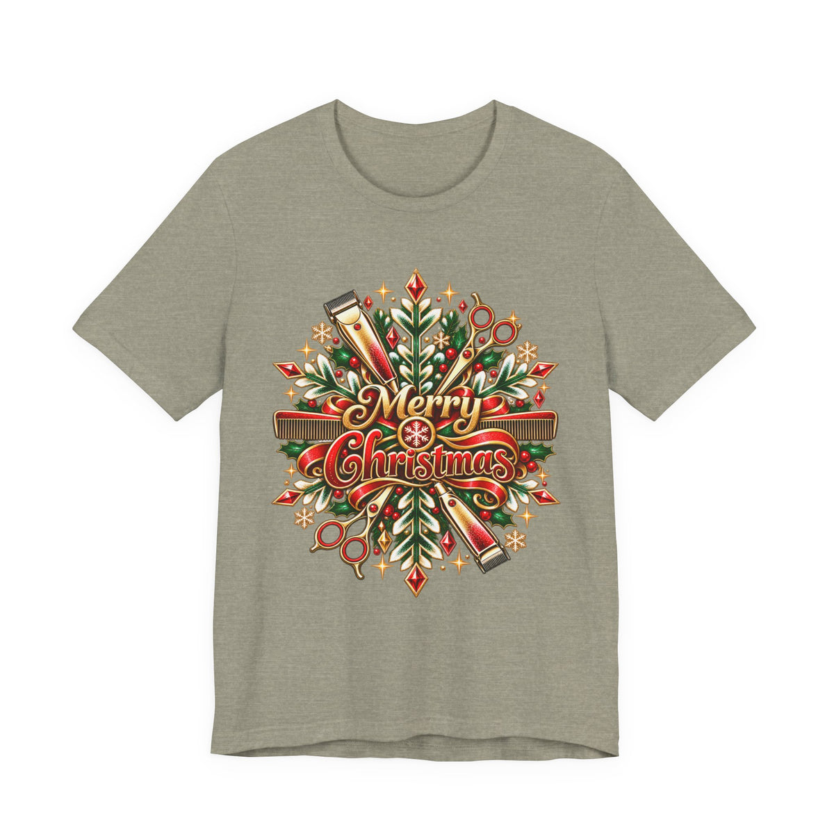 'Merry Christmas' Hairstylist T-Shirt