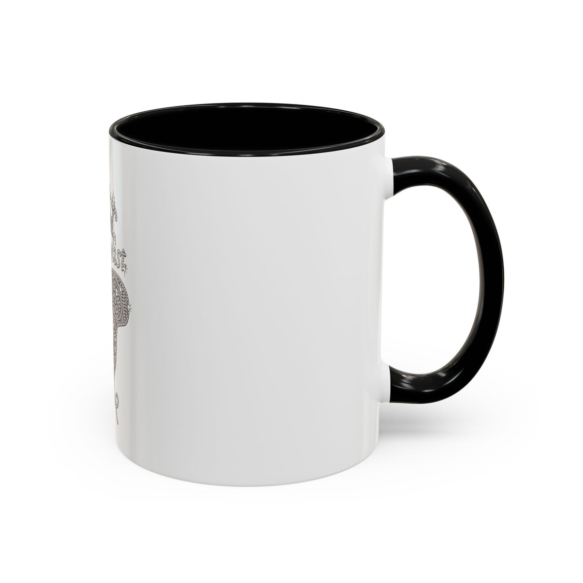 Hair Stylist Coffee/Tea Cup— Crowned Design with Scissors & Dryer (11/15oz Accent Mug)