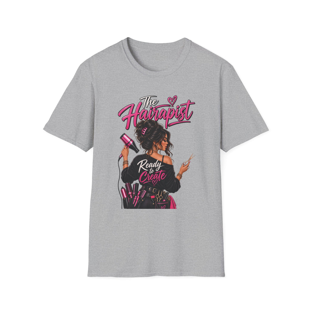 "The Hairapist" Ready to Create Stylist T-Shirt