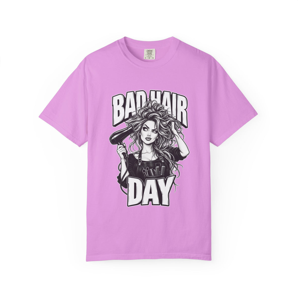 "Bad Hair Day" T-Shirt for Hairstyle Humor