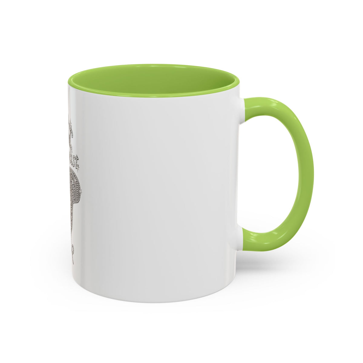 Hair Stylist Coffee/Tea Cup— Crowned Design with Scissors & Dryer (11/15oz Accent Mug)