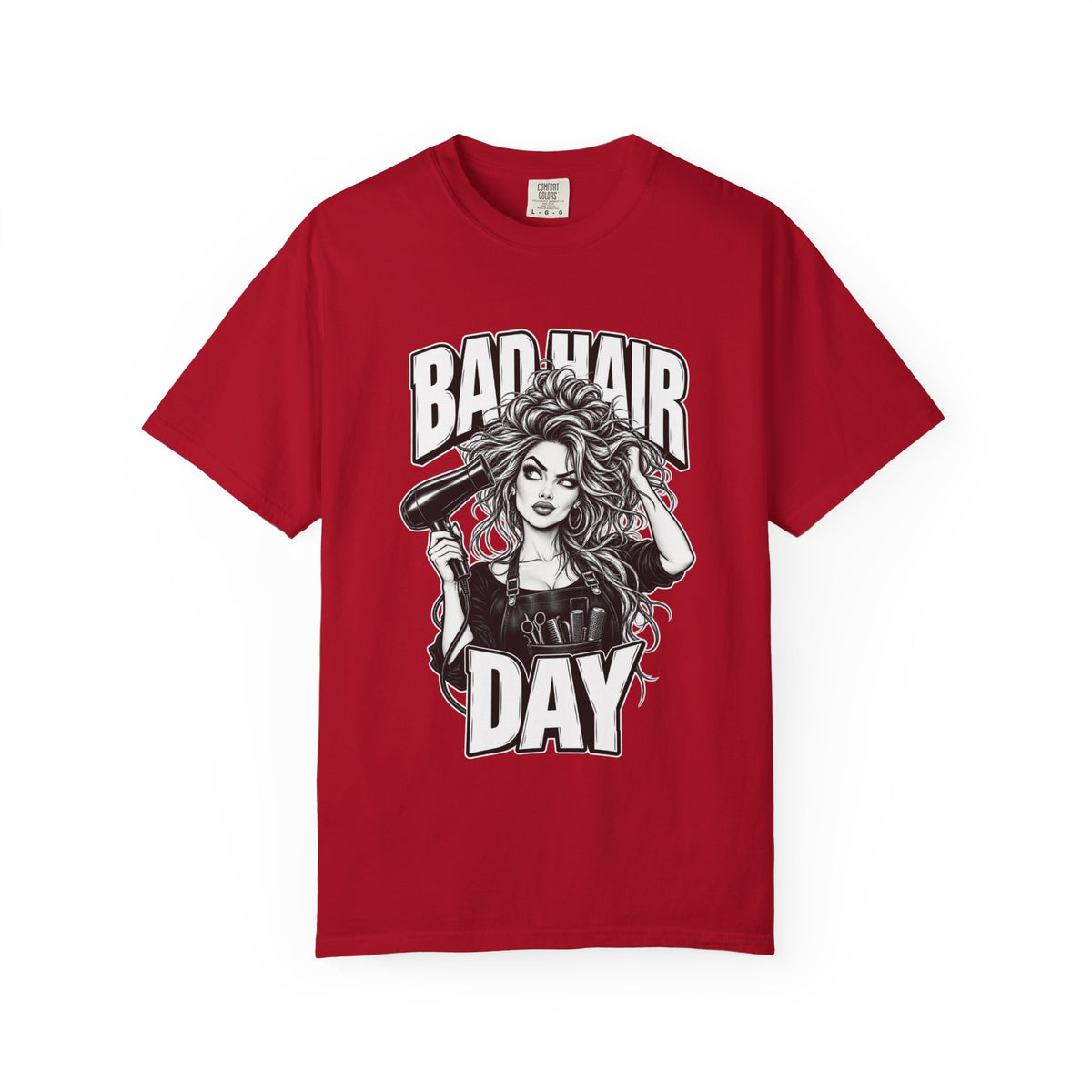 "Bad Hair Day" T-Shirt for Hairstyle Humor