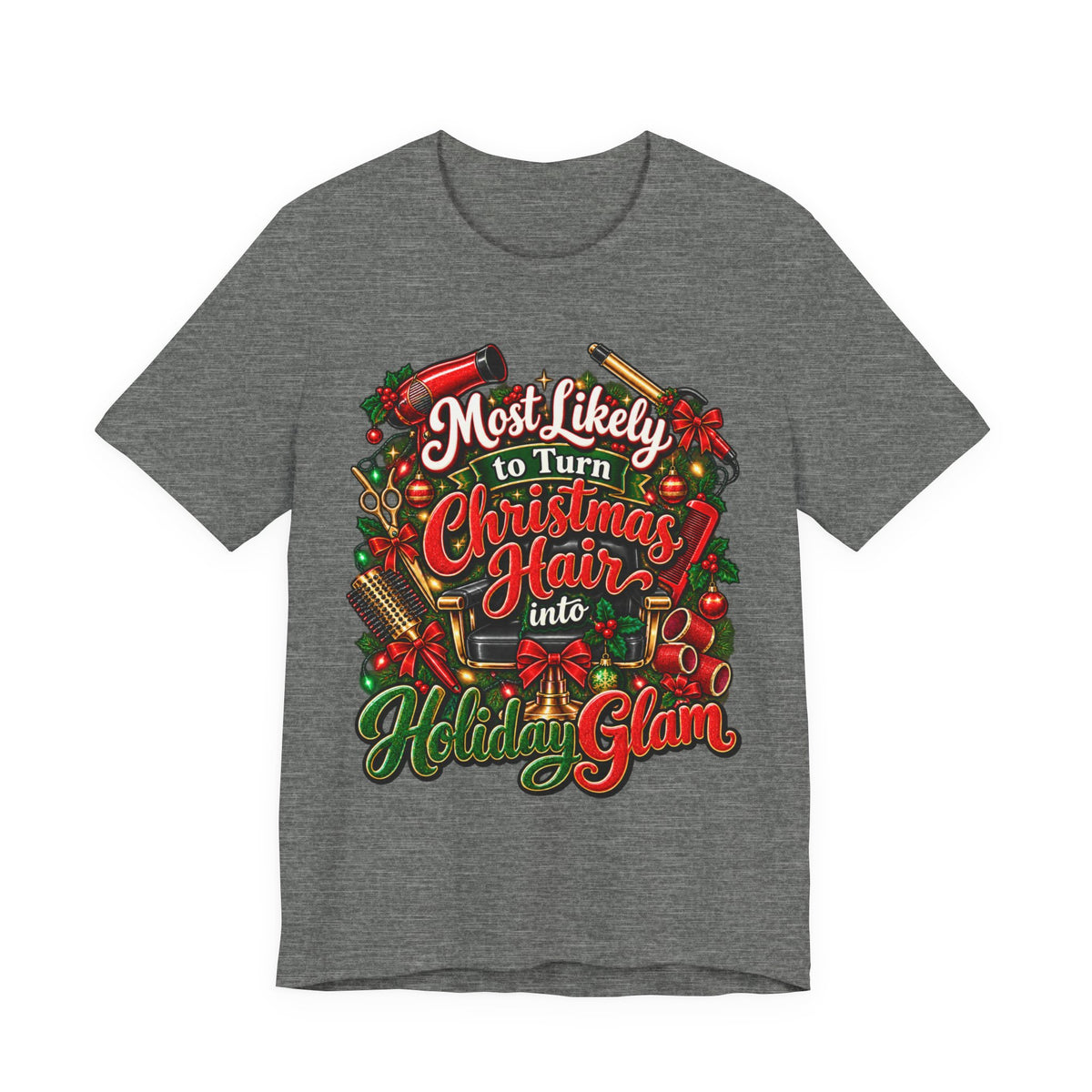 " Most Likely to Turn Christmas Hair Into Holiday Glam"