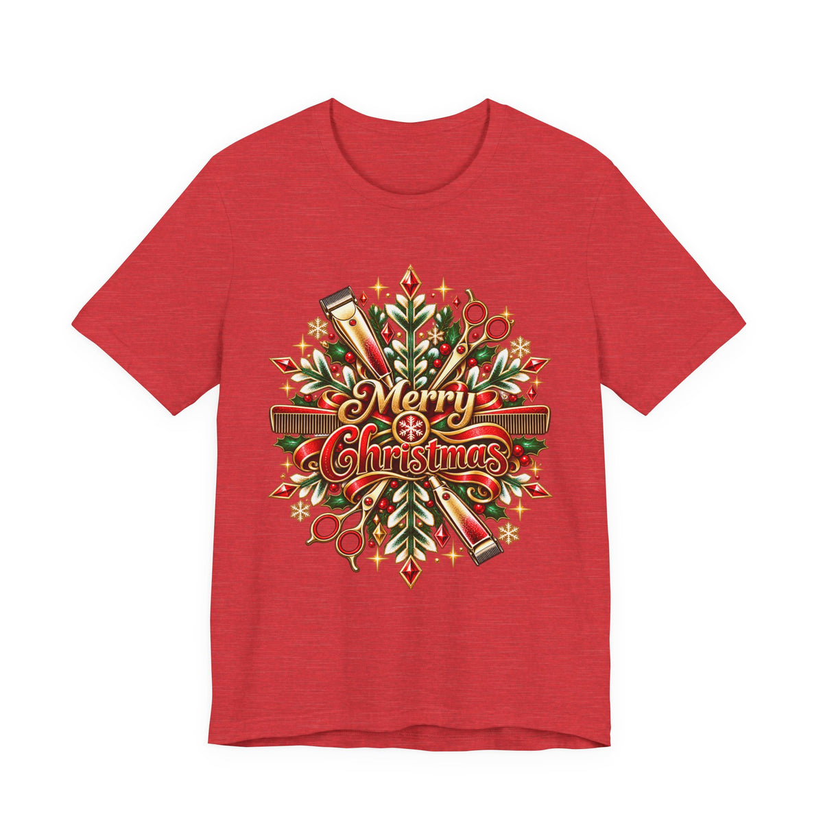 'Merry Christmas' Hairstylist T-Shirt