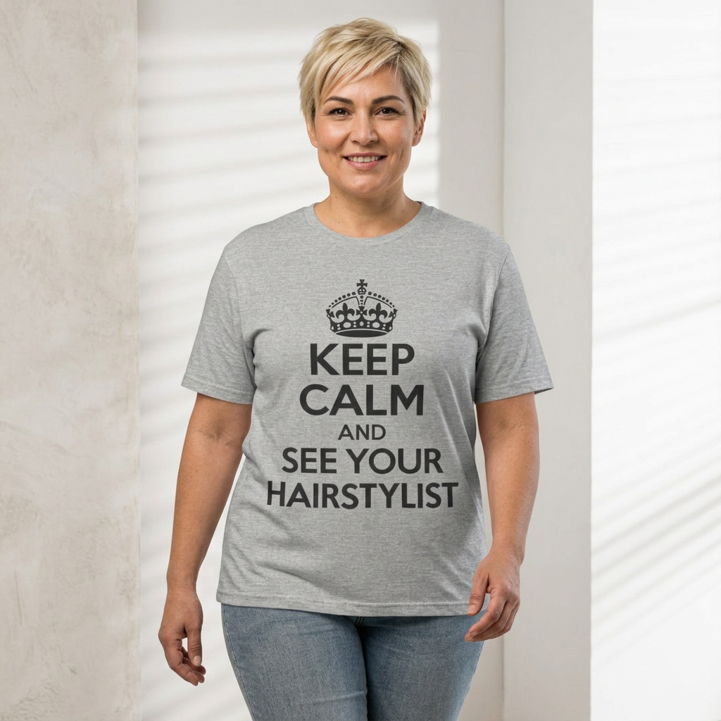 "Keep Calm and See Your Hairstylist" T-Shirt