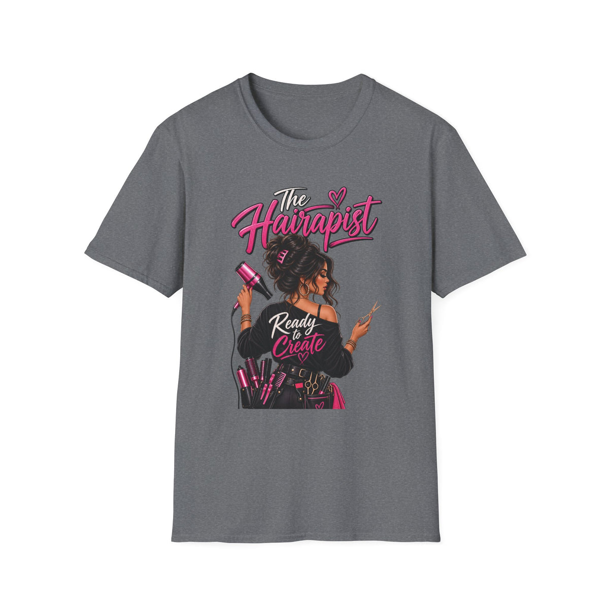 "The Hairapist" Ready to Create Stylist T-Shirt