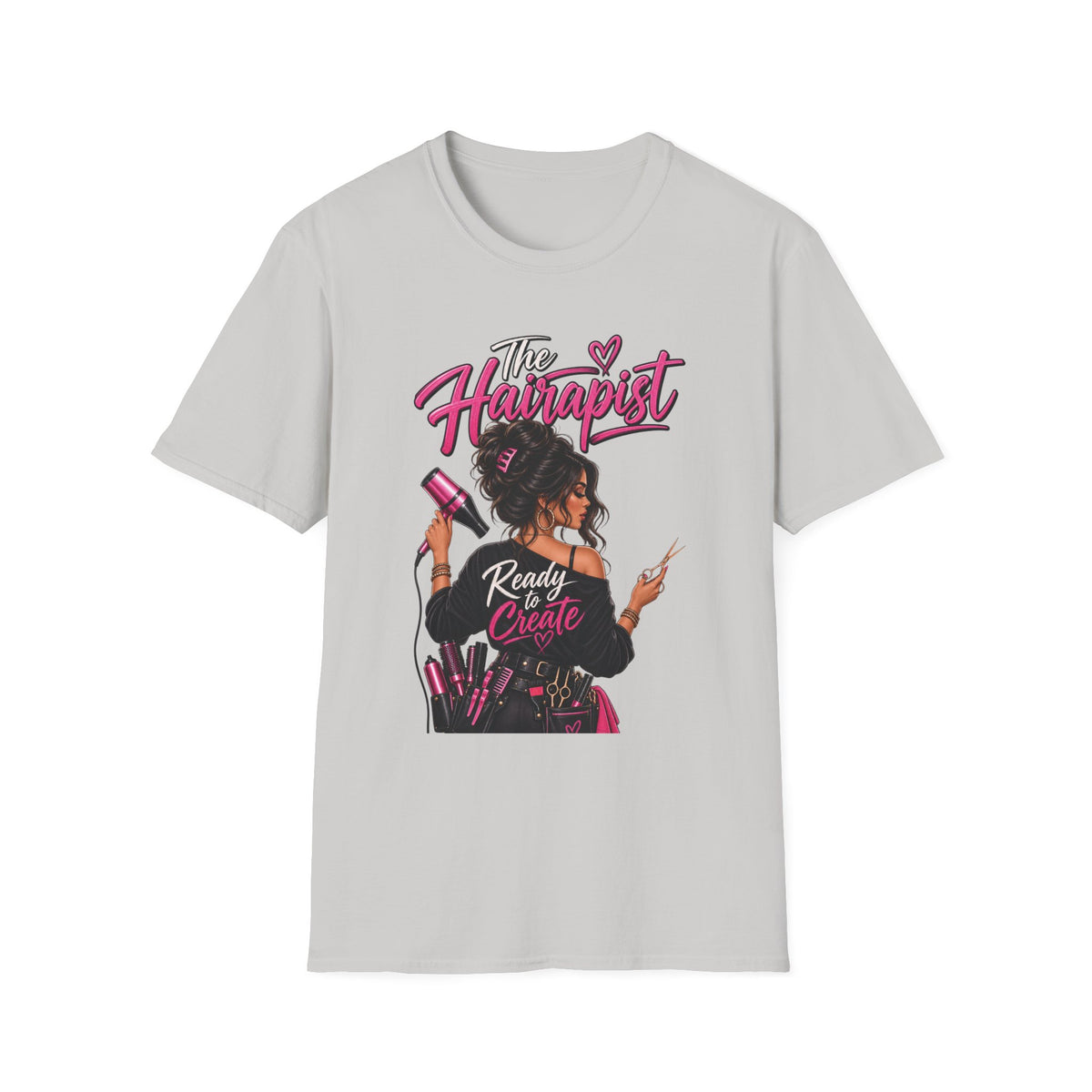 "The Hairapist" Ready to Create Stylist T-Shirt