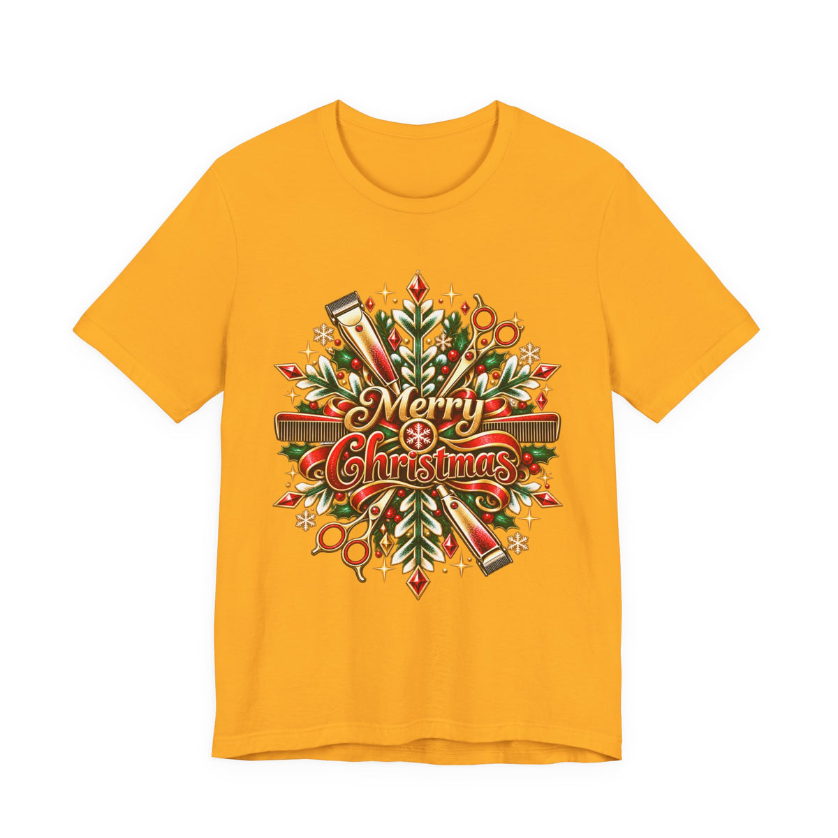 'Merry Christmas' Hairstylist T-Shirt