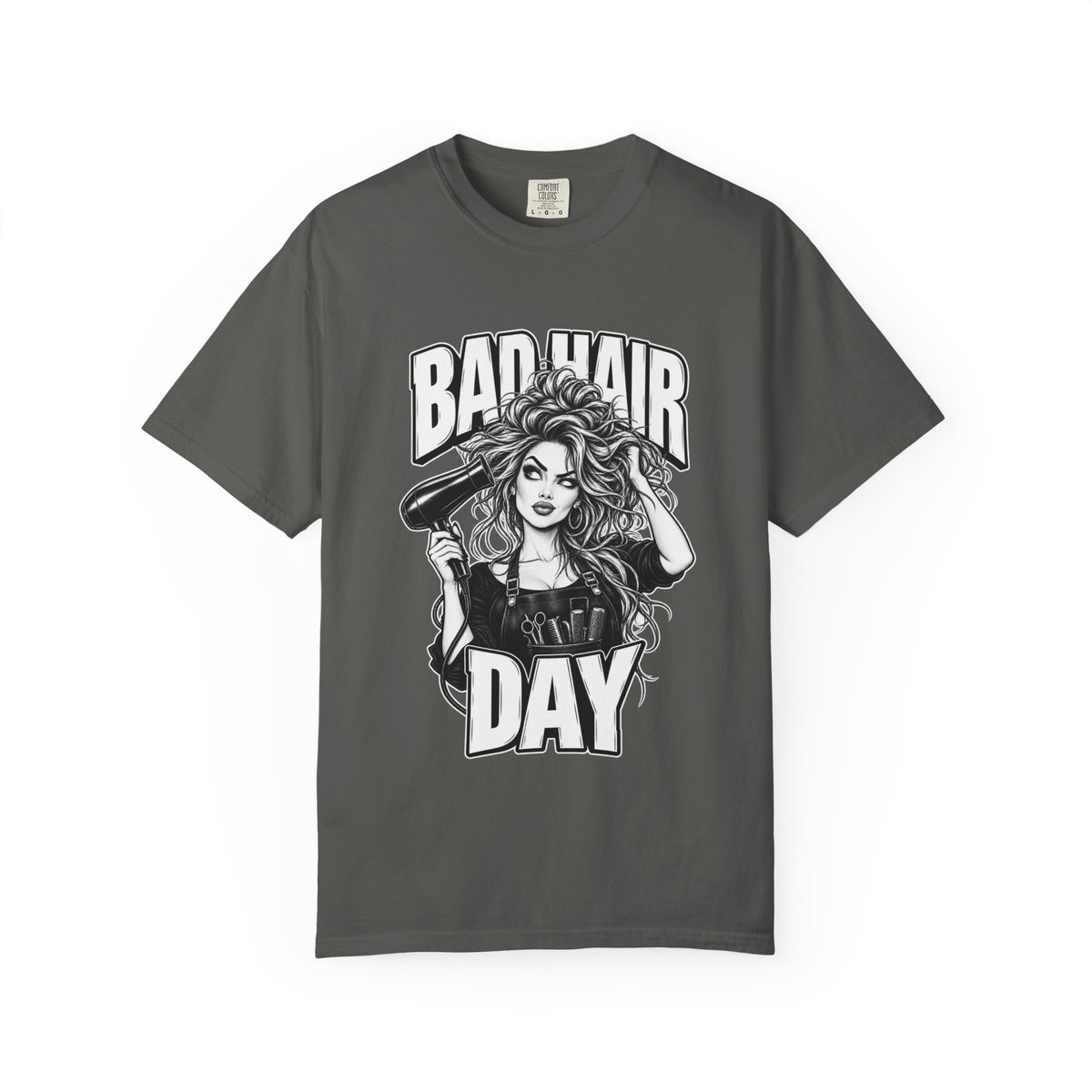 "Bad Hair Day" T-Shirt for Hairstyle Humor
