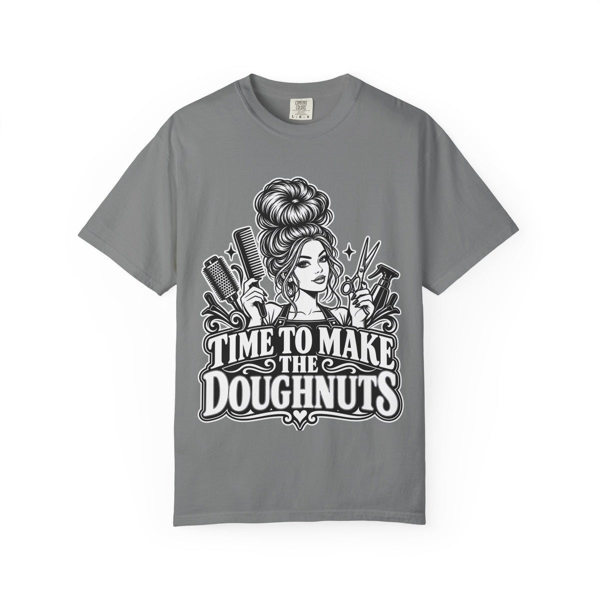 "Time to Make the Doughnuts"(Money) T-Shirt — Hairstylist T-Shirt