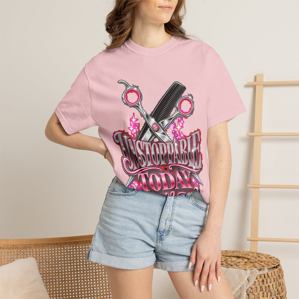 "Unstoppable Today" Hairstylist T-Shirt