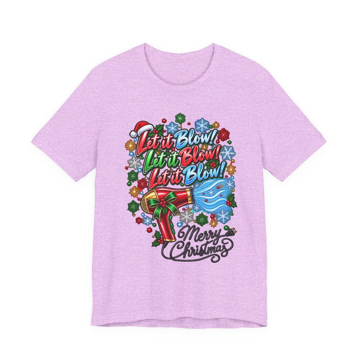 Merry Christmas Hairdryer T-Shirt