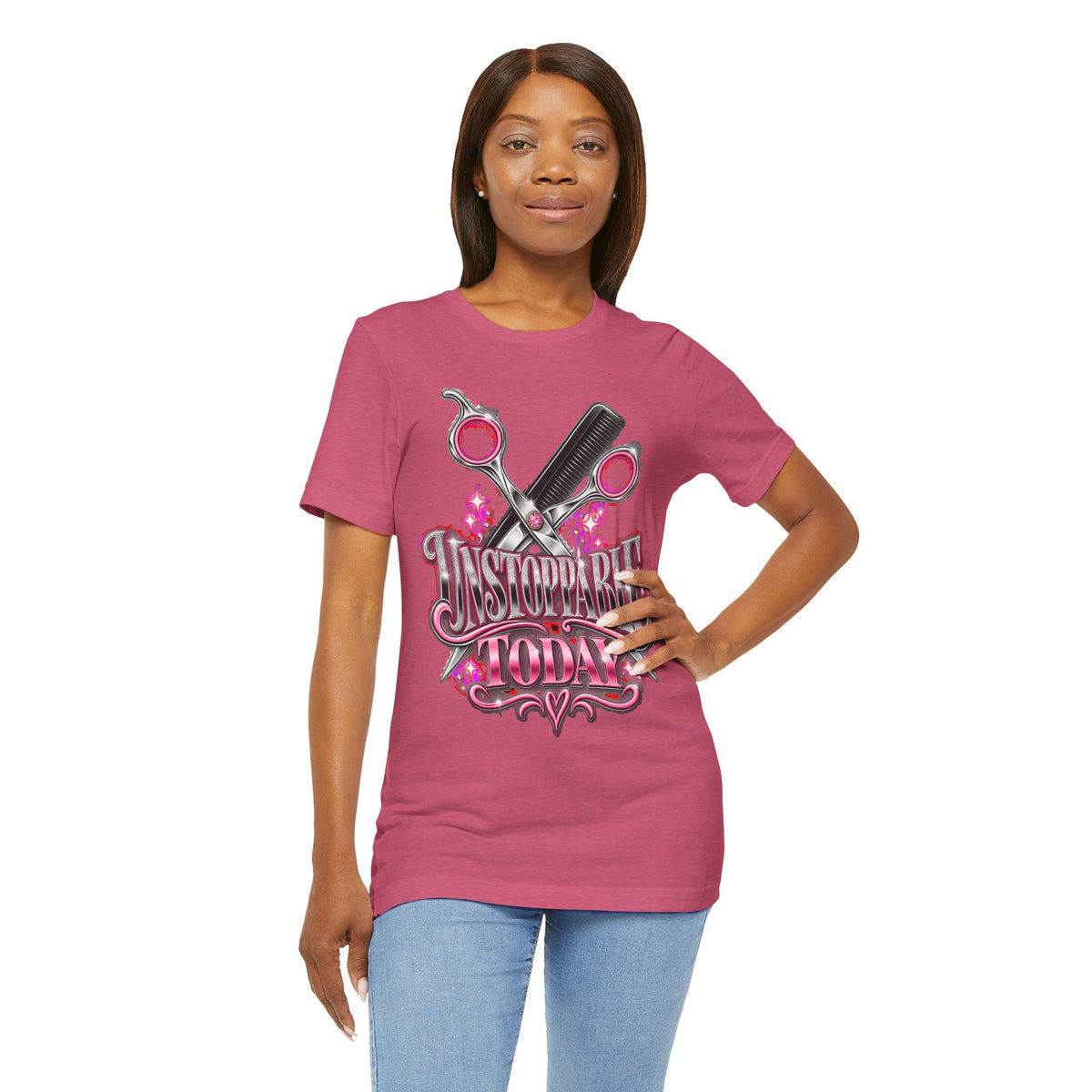 "Unstoppable Today" Hair Stylist T-Shirt