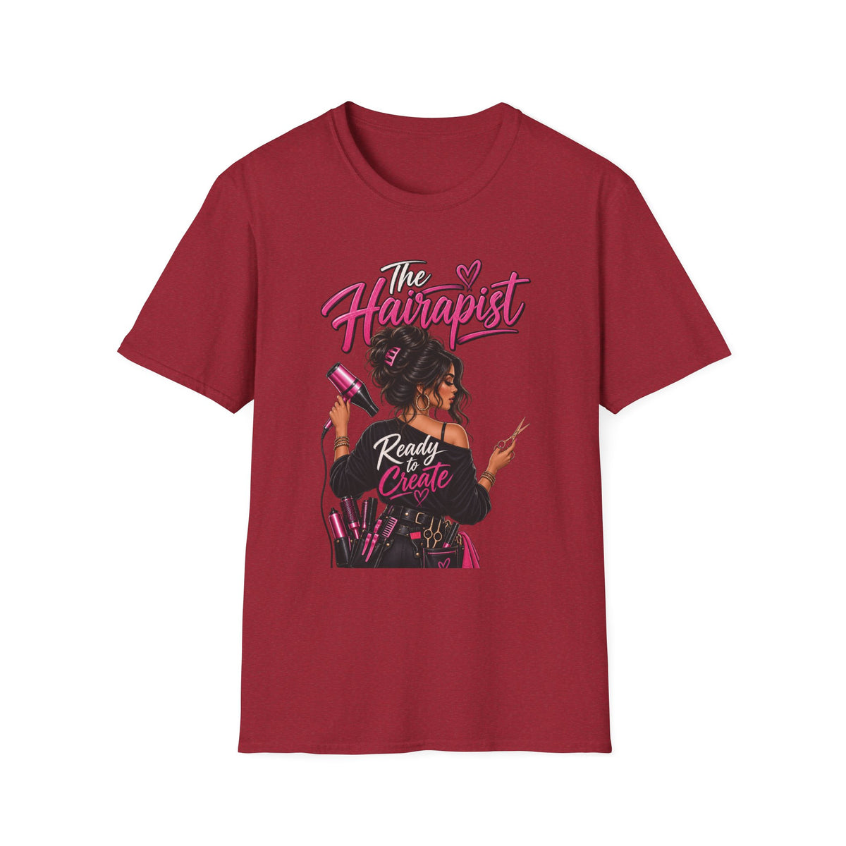 "The Hairapist" Ready to Create Stylist T-Shirt