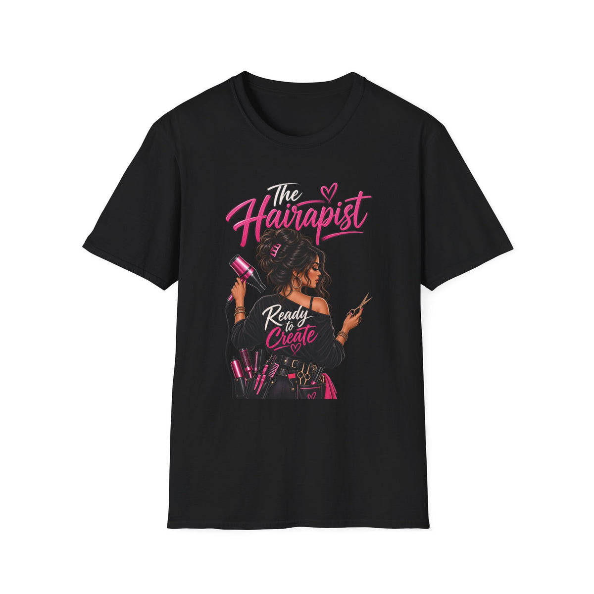 "The Hairapist" Ready to Create Stylist T-Shirt