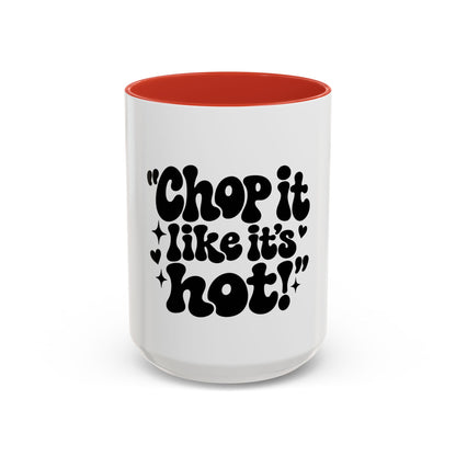 "Chop It Like It's Hot!" Retro Hairstylist Cup
