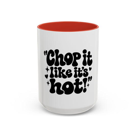 "Chop It Like It's Hot!" Retro Hairstylist Cup