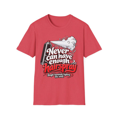 "Never Can Have Enough Hairspray" Vintage Spray Can T-shirt