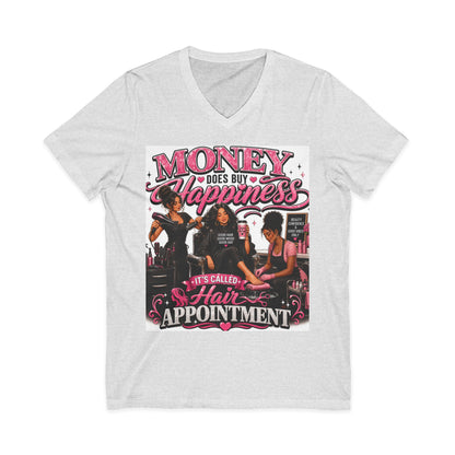 "Money Does Buy Happiness" Salon Shirt