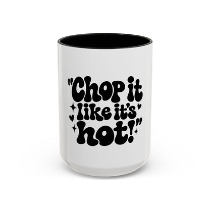 "Chop It Like It's Hot!" Retro Hairstylist Cup