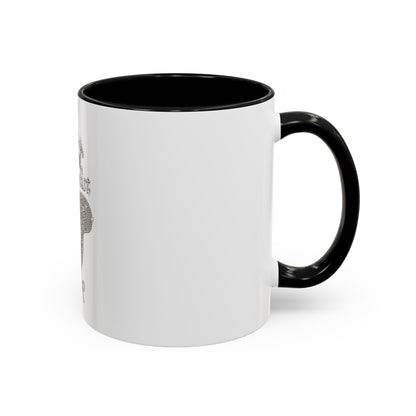Hair Stylist Coffee/Tea Cup— Crowned Design with Scissors & Dryer (11/15oz Accent Mug)
