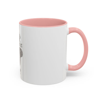 Hair Stylist Coffee/Tea Cup— Crowned Design with Scissors & Dryer (11/15oz Accent Mug)
