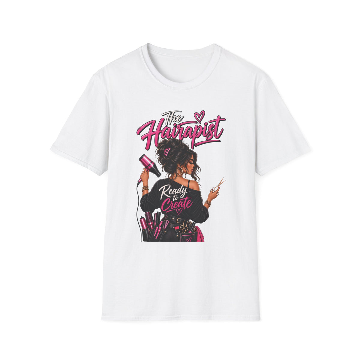 "The Hairapist" Ready to Create Stylist T-Shirt
