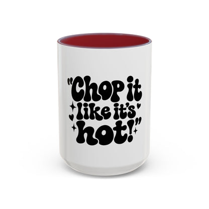 "Chop It Like It's Hot!" Retro Hairstylist Cup