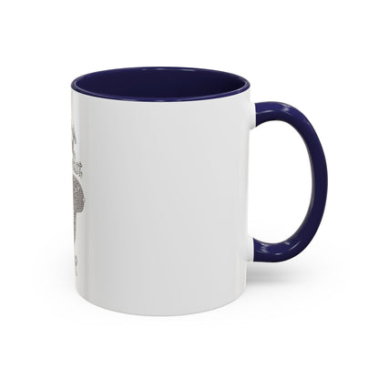 Hair Stylist Coffee/Tea Cup— Crowned Design with Scissors & Dryer (11/15oz Accent Mug)