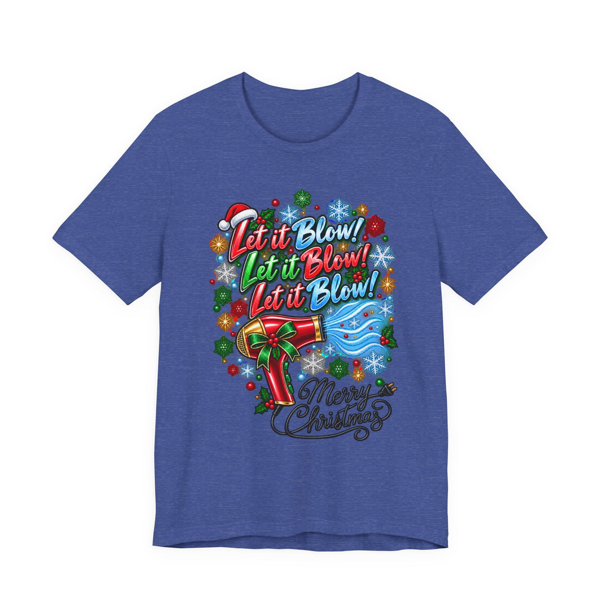 Merry Christmas Hairdryer T-Shirt