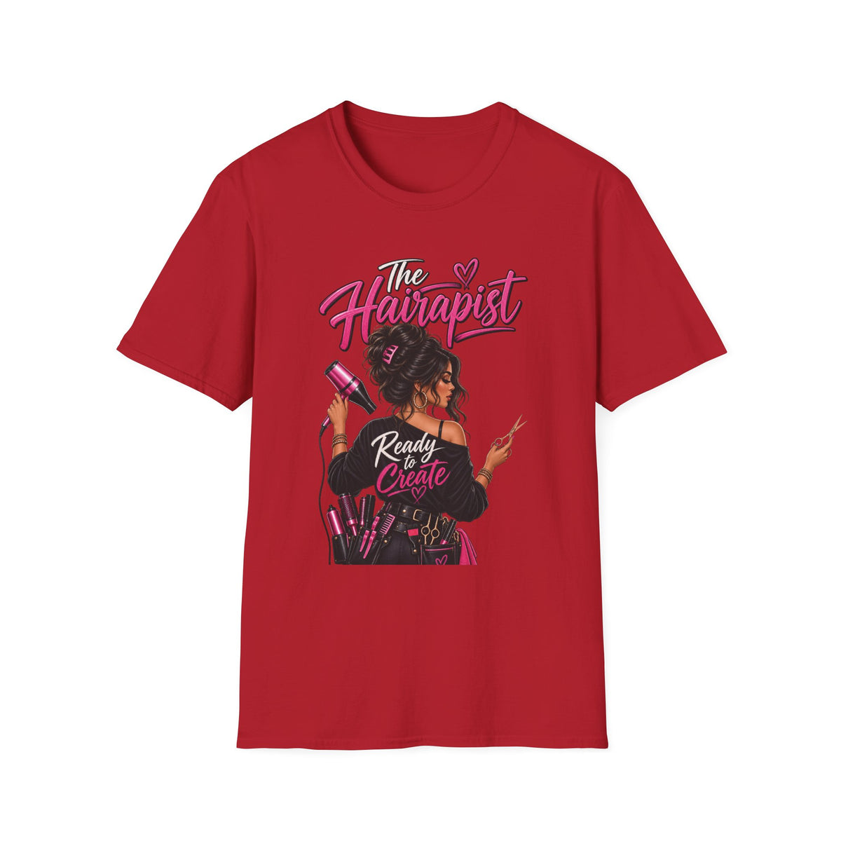 "The Hairapist" Ready to Create Stylist T-Shirt