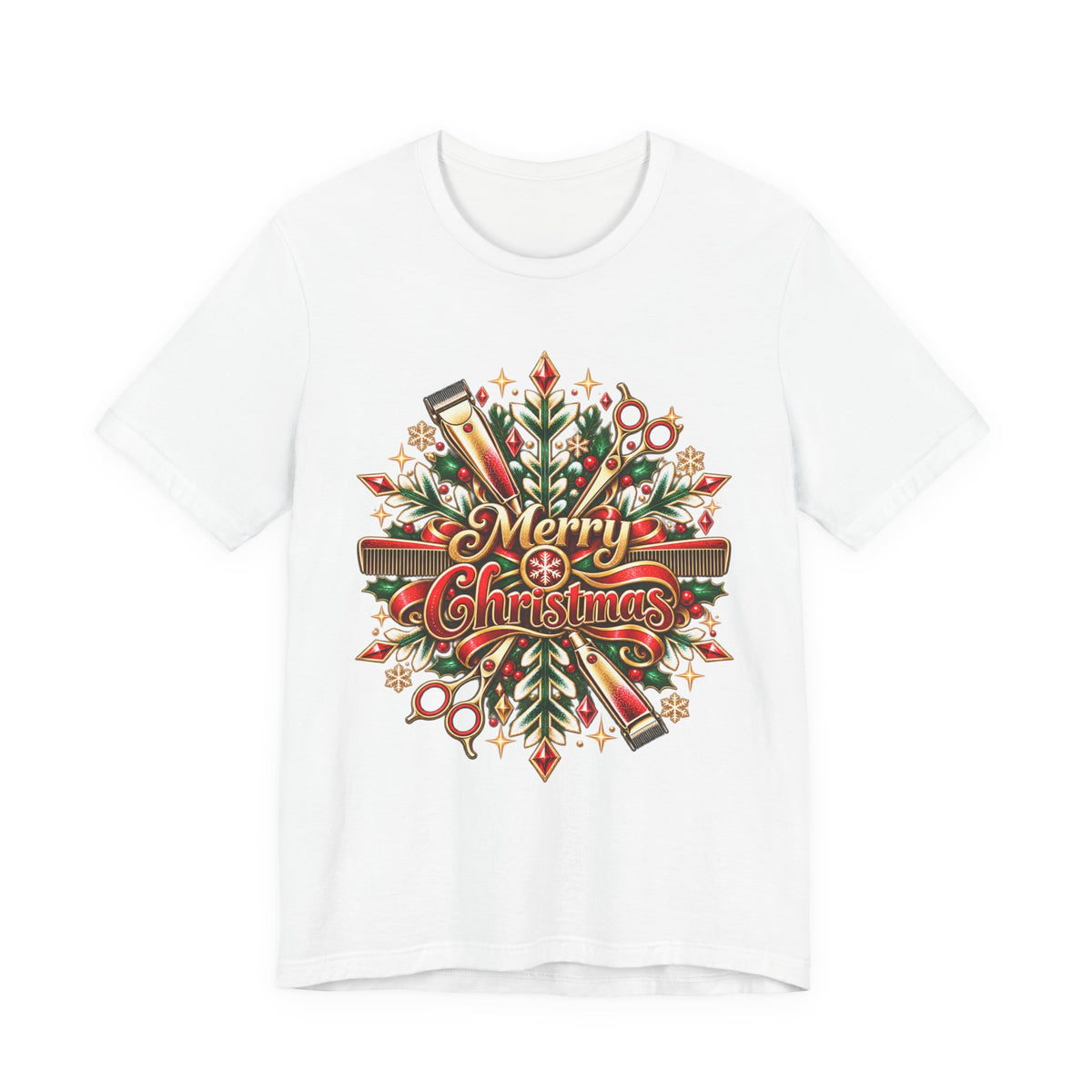 'Merry Christmas' Hairstylist T-Shirt