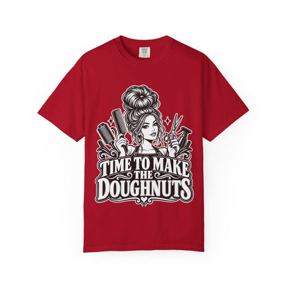 "Time to Make the Doughnuts"(Money) T-Shirt — Hairstylist T-Shirt