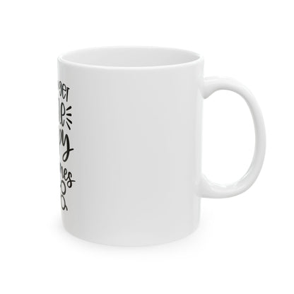 Hair Stylist Cup "Known to Get a Little Snippy Sometimes" Ceramic Coffee Cup
