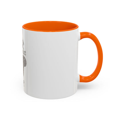 Hair Stylist Coffee/Tea Cup— Crowned Design with Scissors & Dryer (11/15oz Accent Mug)