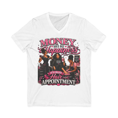 "Money Does Buy Happiness" Salon Shirt