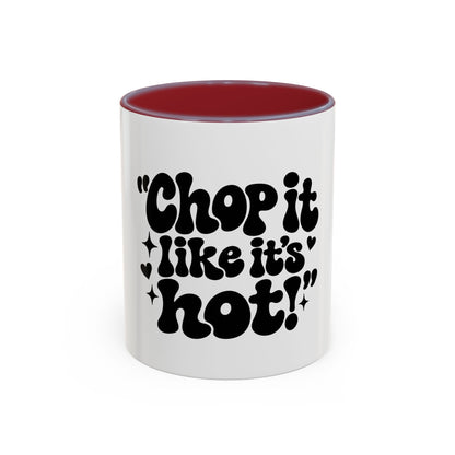 "Chop It Like It's Hot!" Retro Hairstylist Cup