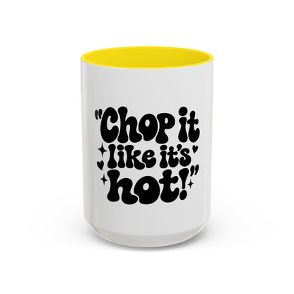"Chop It Like It's Hot!" Retro Hairstylist Cup