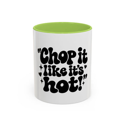 "Chop It Like It's Hot!" Retro Hairstylist Cup